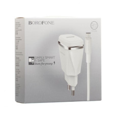 Мережевий Зарядний Пристрій Borofone BA1A Micro 1USB 1A