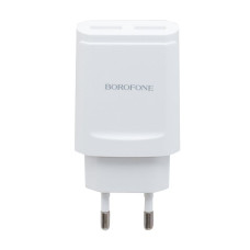 Мережевий Зарядний Пристрій Borofone BA8A 2 USB 2.1A