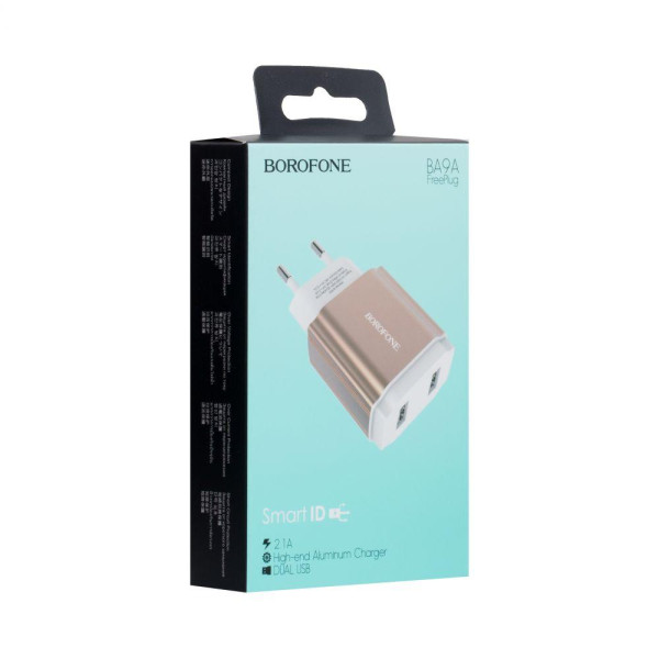 Мережевий Зарядний Пристрій Borofone BA9A 2USB