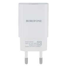 Мережевий Зарядний Пристрій Borofone BA20A Lightning 1USB 2.1A