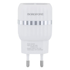 Мережевий Зарядний Пристрій Borofone BA24A 2,4A