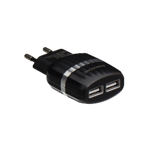 Мережевий Зарядний Пристрій Borofone BA24A Micro 2USB 2.4A