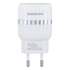 Мережевий Зарядний Пристрій Borofone BA24A Type-C 2USB 2.4A
