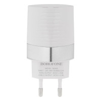 Мережевий Зарядний Пристрій Borofone BA26A 2USB