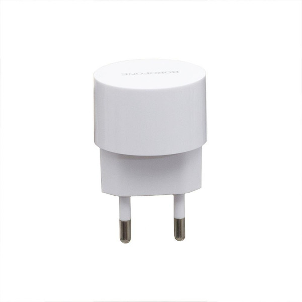 Мережевий Зарядний Пристрій Borofone BA23A Lightning 2USB 2.4A