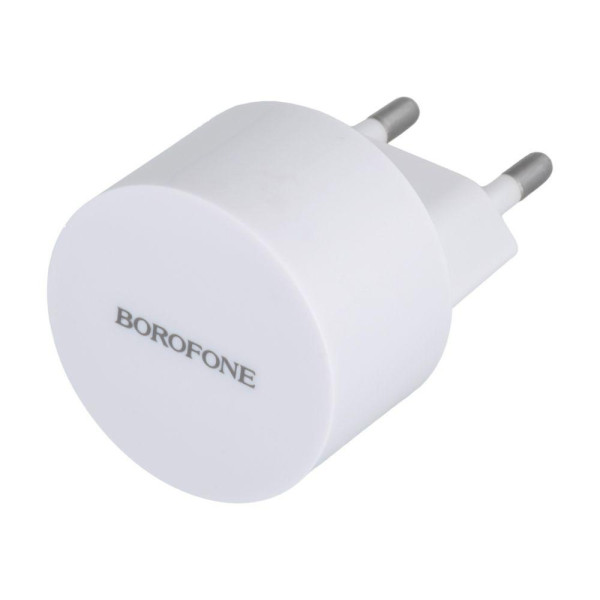 Мережевий Зарядний Пристрій Borofone BA23A Type-C 2USB 2.4A