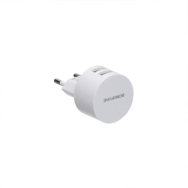 Мережевий Зарядний Пристрій Borofone BA23A Type-C 2USB 2.4A