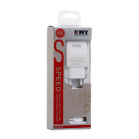 Мережевий Зарядний Пристрій Emy MY-A101 Micro