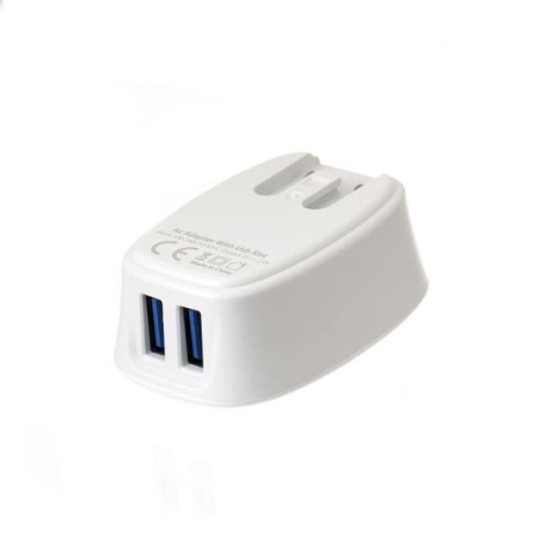 Мережевий Зарядний Пристрій Emy MY-228 Micro 2 USB