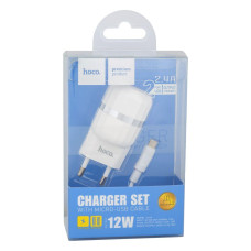 Мережевий Зарядний Пристрій Hoco C41A Micro 2USB 12w