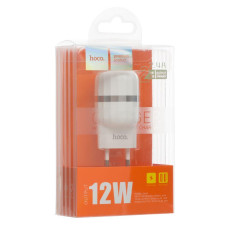 Мережевий Зарядний Пристрій Hoco C41A 2USB 12w