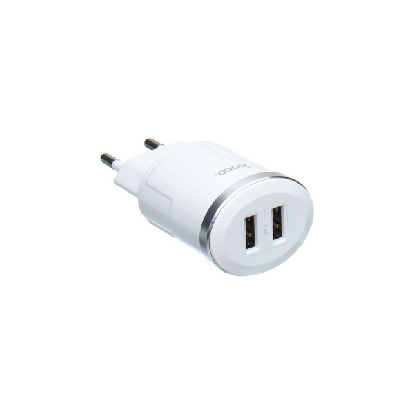 Мережевий Зарядний Пристрій Hoco C38A 2USB