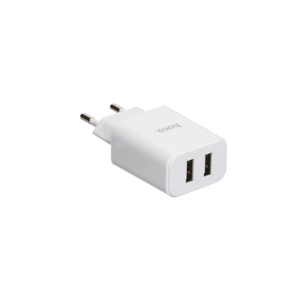 Мережевий Зарядний Пристрій Hoco C62A Victoria Lightning 2USB 2.1A