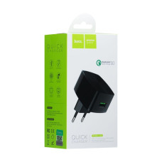 Мережевий Зарядний Пристрій Hoco C26 Mighty Power 1USB QC3.0