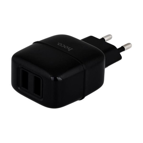 Мережевий Зарядний Пристрій Hoco C77A Highway Lightning 2USB 2,4A