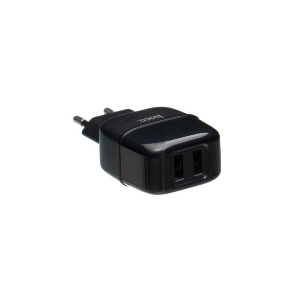 Мережевий Зарядний Пристрій Hoco C77A Highway Type-C 2USB 2,4A