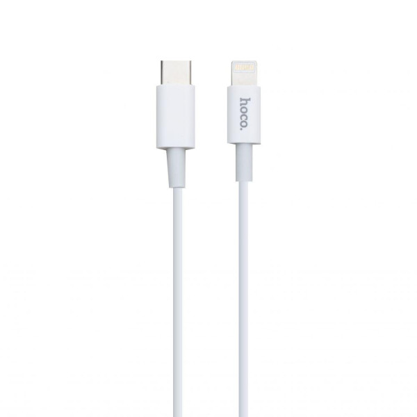 Мережевий Зарядний Пристрій Hoco C80 Type-C to Lightning PD+QC3.0 CN + Перехідник CV-01