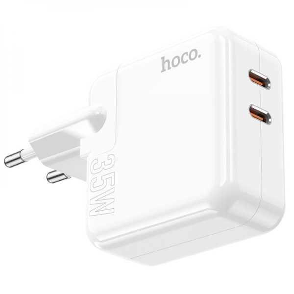 Мережевий Зарядний Пристрій Hoco C110A Lucky PD/QC 35W