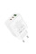 Мережевий Зарядний Пристрій Hoco C126A Pure PD+QC 40W(2C1A)