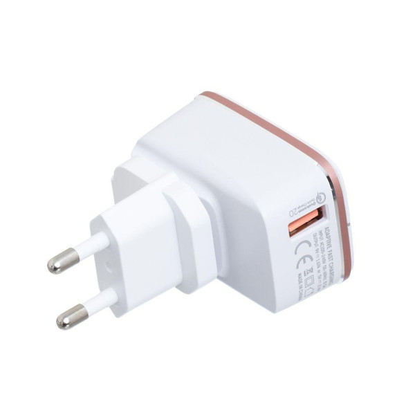 Мережевий Зарядний Пристрій LDNIO A1204Q QC3.0 18W Type-C