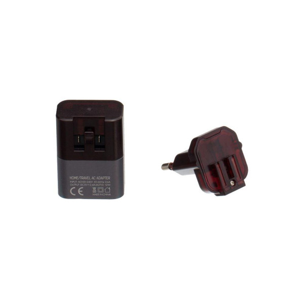 Мережевий Зарядний Пристрій LDNIO A2206 2USB 2.4A Micro
