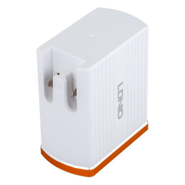 Мережевий Зарядний Пристрій LDNIO A1302Q-C PD QC3.0 18W Type-C to Type-C