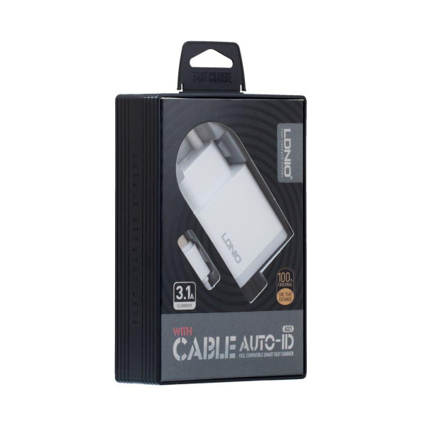 Мережевий Зарядний Пристрій LDNIO A321 Micro 2USB 3.1A