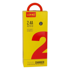 Мережевий Зарядний Пристрій LDNIO A2203 2USB 2.4A Micro