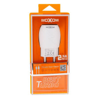 Мережевий Зарядний Пристрій Moxom KH-34 Lightning