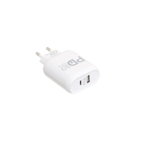 Мережевий Зарядний Пристрій Moxom PD-08 USB-C to Lightning QC3.0