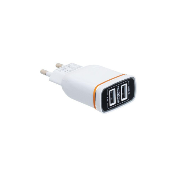 Мережевий Зарядний Пристрій Moxom KH-22 Micro 2USB