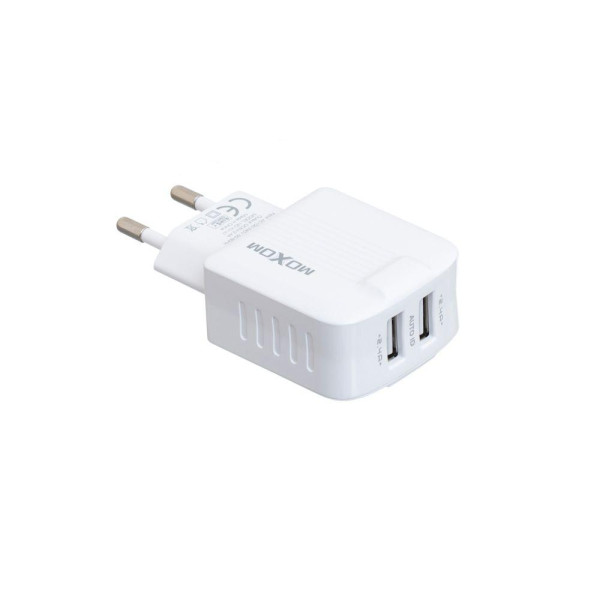 Мережевий Зарядний Пристрій Moxom KH-47 Lightning 2USB