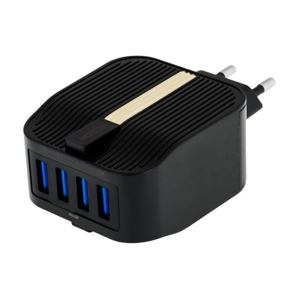 Мережевий Зарядний Пристрій Moxom MX-HC07 Micro 4USB