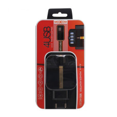 Мережевий Зарядний Пристрій Moxom MX-HC07 Type-C 4USB