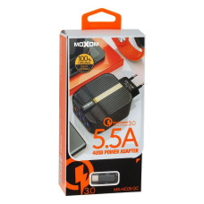 Мережевий Зарядний Пристрій Moxom MX-HC09 Type-C QC 3.0 4USB