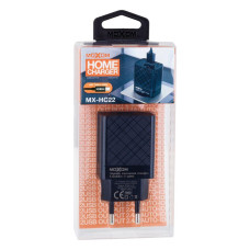 Мережевий Зарядний Пристрій Moxom MX-HC22 Type-C 2USB