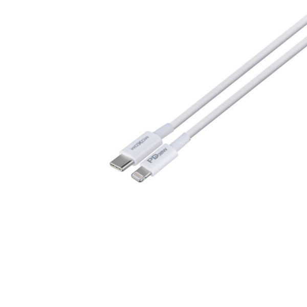 Мережевий Зарядний Пристрій Moxom MX-HC25 PD 18w USB-C Lightning