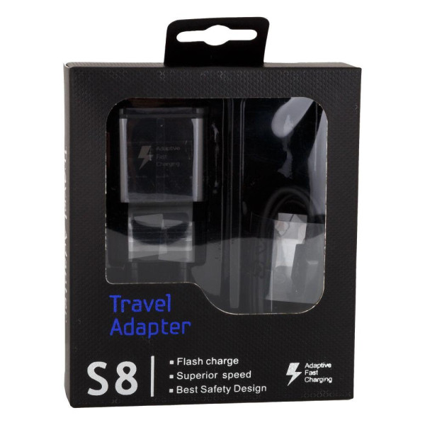Мережевий Зарядний Пристрій Samsung Fast Charge S8 EP-TA20EWE Type-C