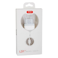 Мережевий Зарядний Пристрій XO L31 Micro 2USB 2.4A