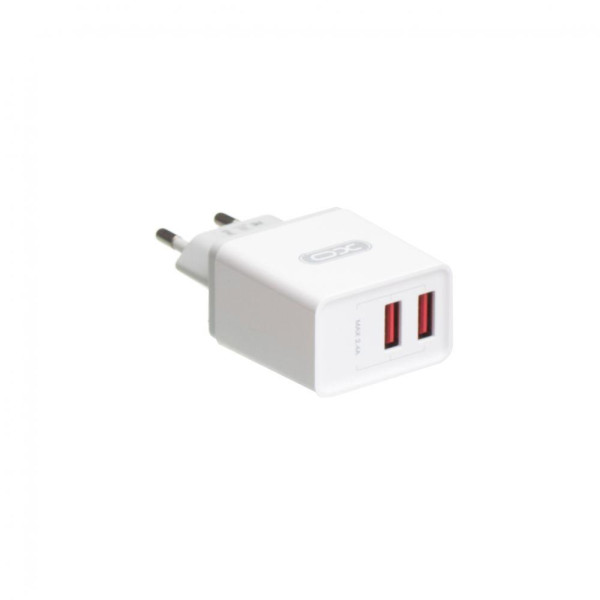 Мережевий Зарядний Пристрій XO L31 Micro 2USB 2.4A