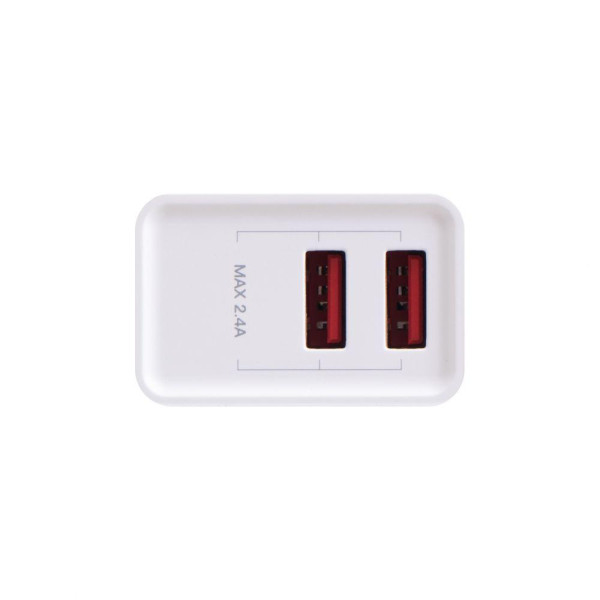 Мережевий Зарядний Пристрій XO L31 Micro 2USB 2.4A