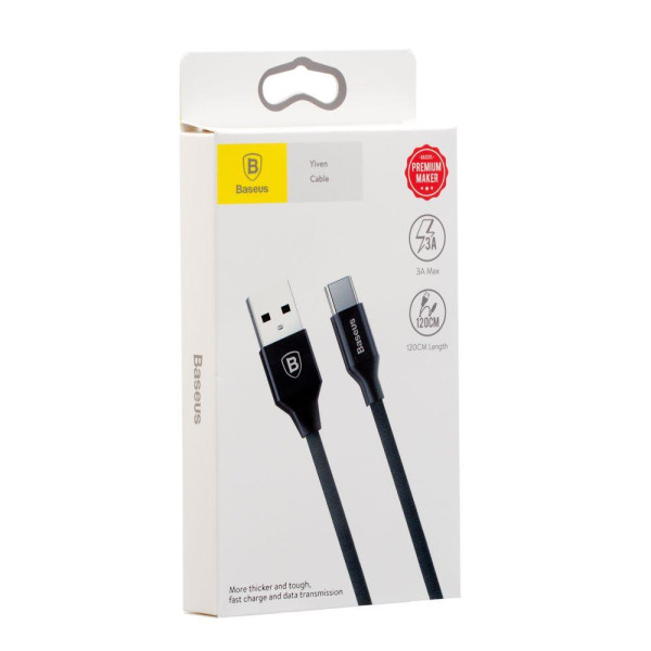 Кабель USB Baseus USB to Type-C 3A 1.2m CATYW