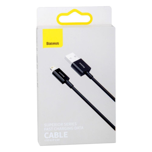 Кабель USB Baseus USB to Lightning 2.4A 2m CALYS-C