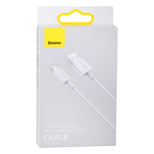 Кабель USB Baseus USB to Lightning 2.4A 2m CALYS-C
