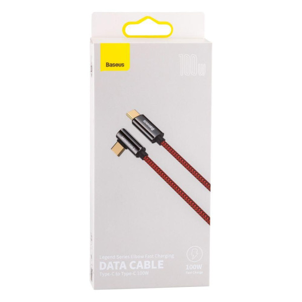 Кабель Baseus Type-C to Type-C 100W 2m CACS000709