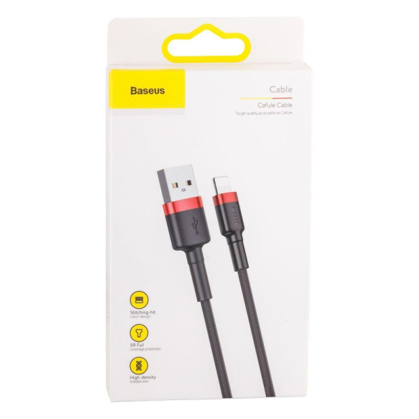 Кабель Baseus USB For lightning 2.4A 0,5m CALKLF-А