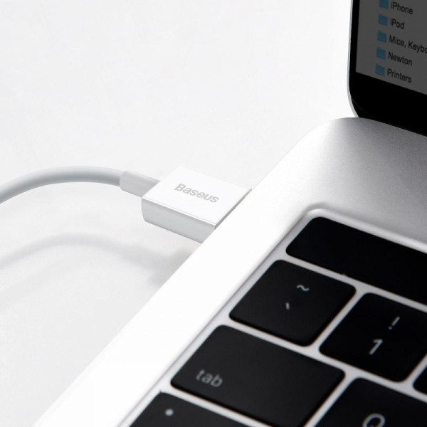 Кабель Baseus USB to Lightning 2.4A 0.25m CALYS