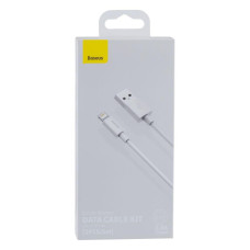 Кабель USB Baseus USB to Lightning (2psc) 2.4A 1.5m TZCALZJ