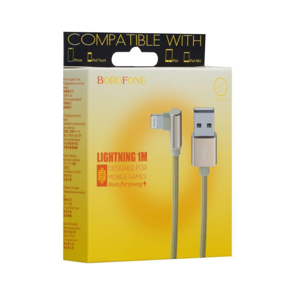 Кабель USB Borofone BX12 LIghtning