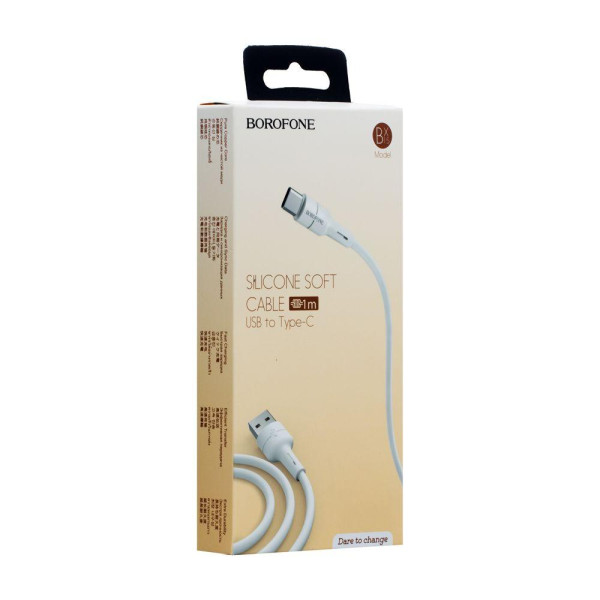 Кабель USB Borofone BX15 SoftJet Type-C